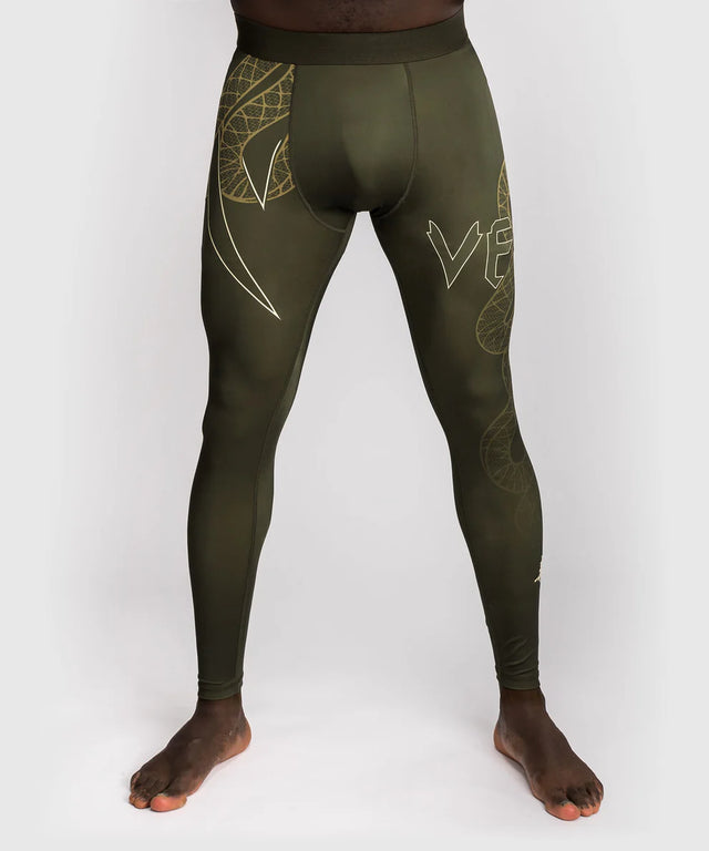 Venum Spats Serpenti – Kaki Groen