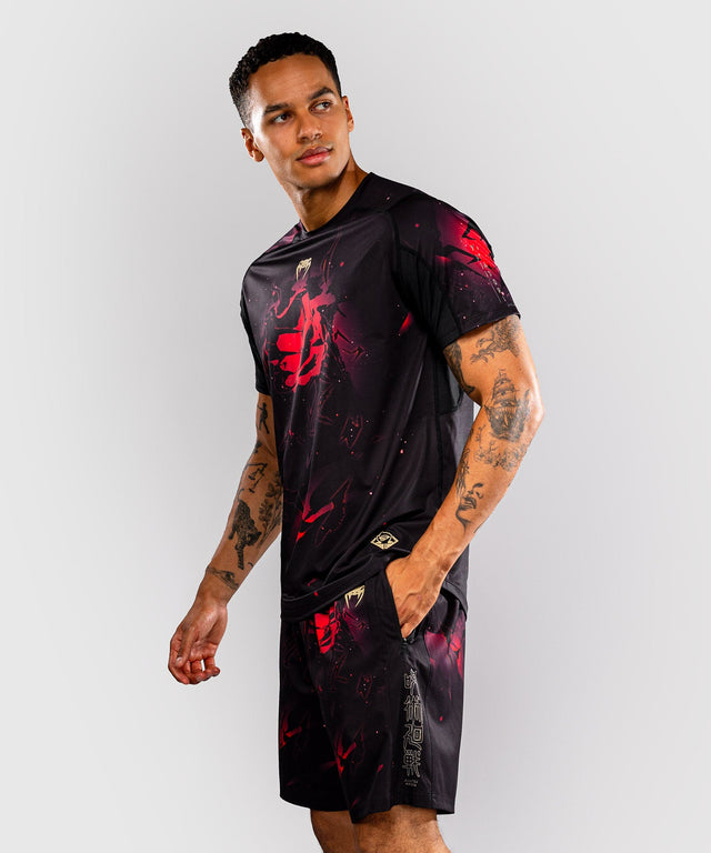 Venum T-Shirt Itadori Dry Tech - Zwart/Rood