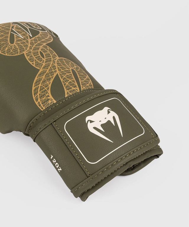 Rękawice bokserskie Venum Serpenti – Khaki