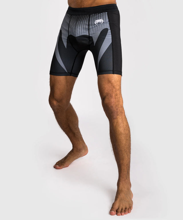 Pantalones de MMA Venum No Gi Vale Tudo – Negro/Plata