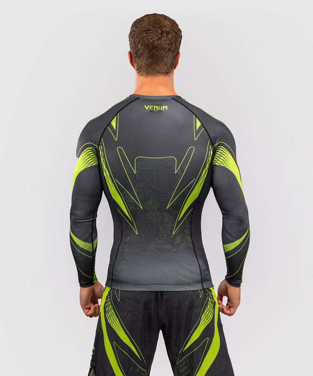 Venum Rashguard Amazonia Reborn Lange Mouwen - Zwart/Groen