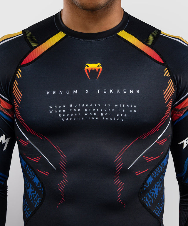 Venum Rashguard TEKKEN 8 Yoshimitsu – Black/Orange – photo 5