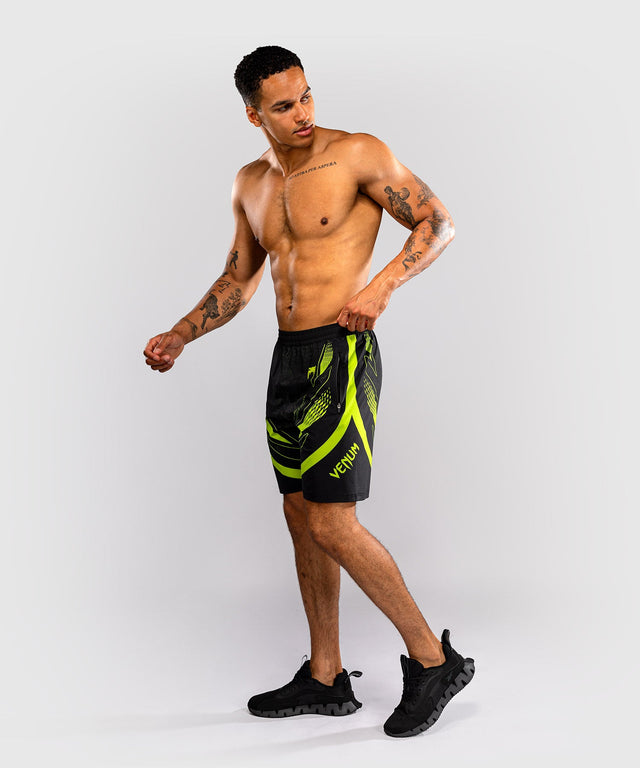 Venum Trainingsshorts Amazonia Reborn - Zwart/Groen