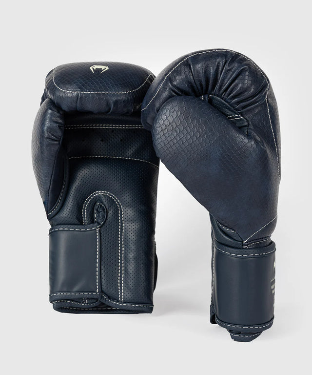 Venum Bokshandschoenen Impact Evo Scales - Nachtblauw