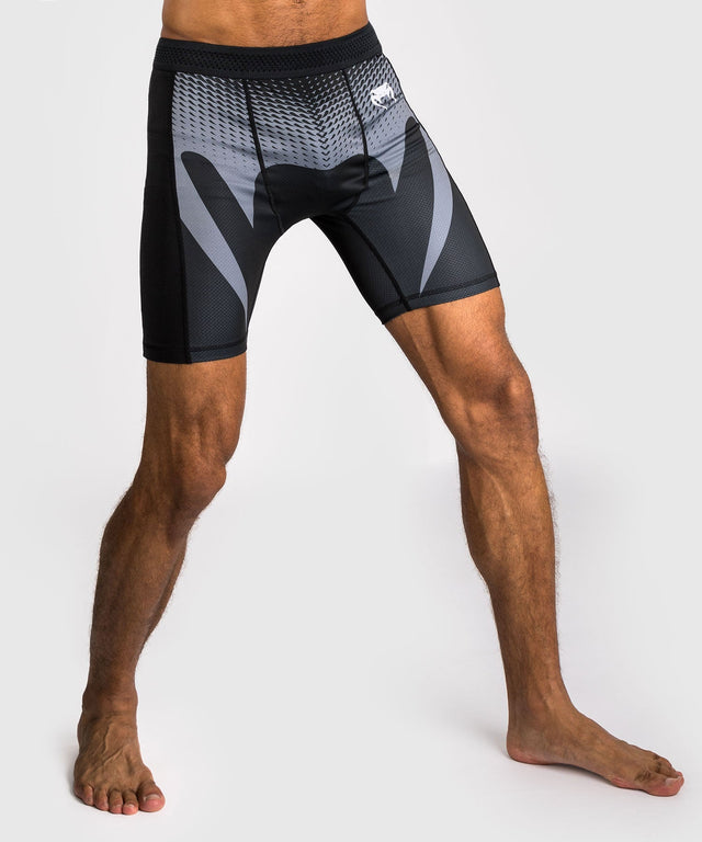 Pantalones de MMA Venum No Gi Vale Tudo – Negro/Plata