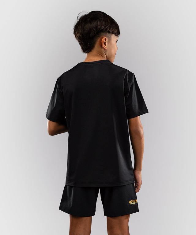 Koszulka Venum Classic Dry Tech Dziecięca – Czarna/Złota