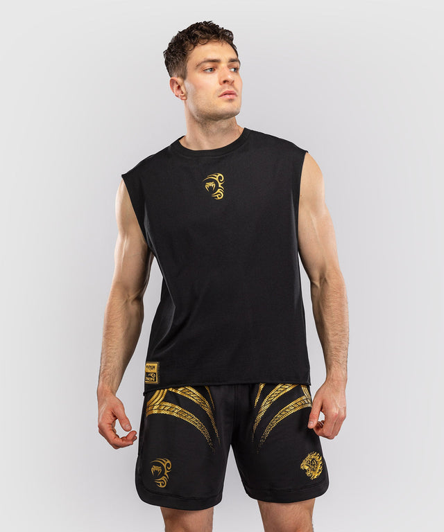 Venum x Mike Tyson T-Shirt Tiger Sleeveless – Black/Gold