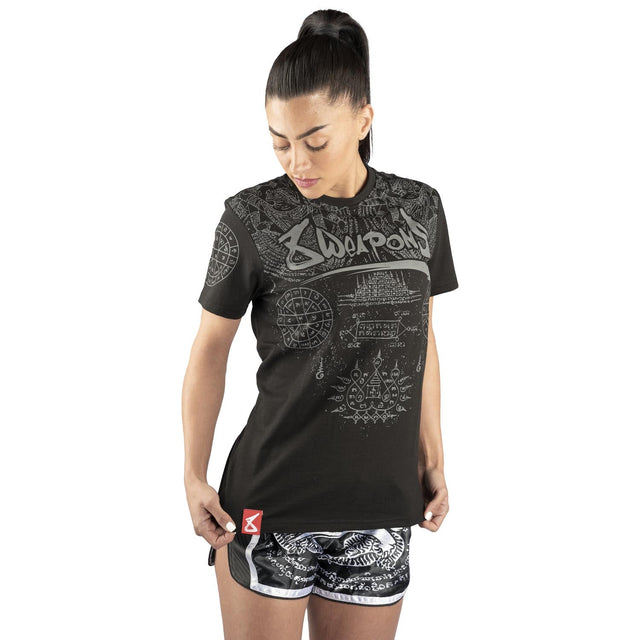 8 Weapons T-Shirt Yantra – Black
