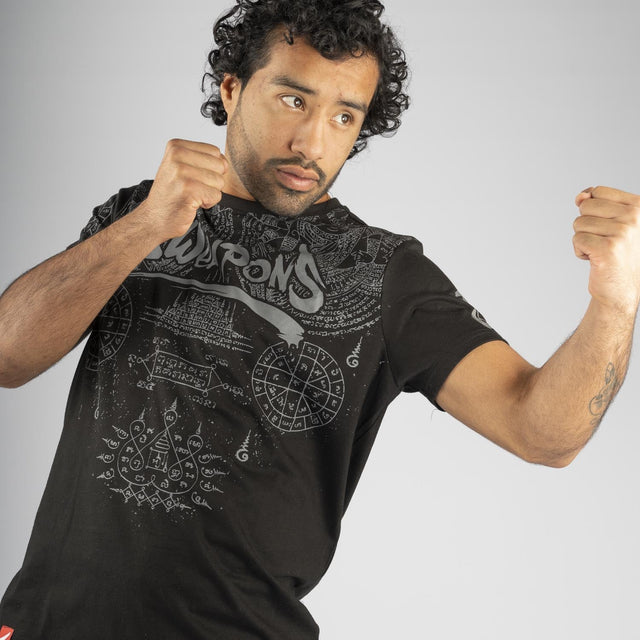 8 Weapons T-Shirt Yantra – Black