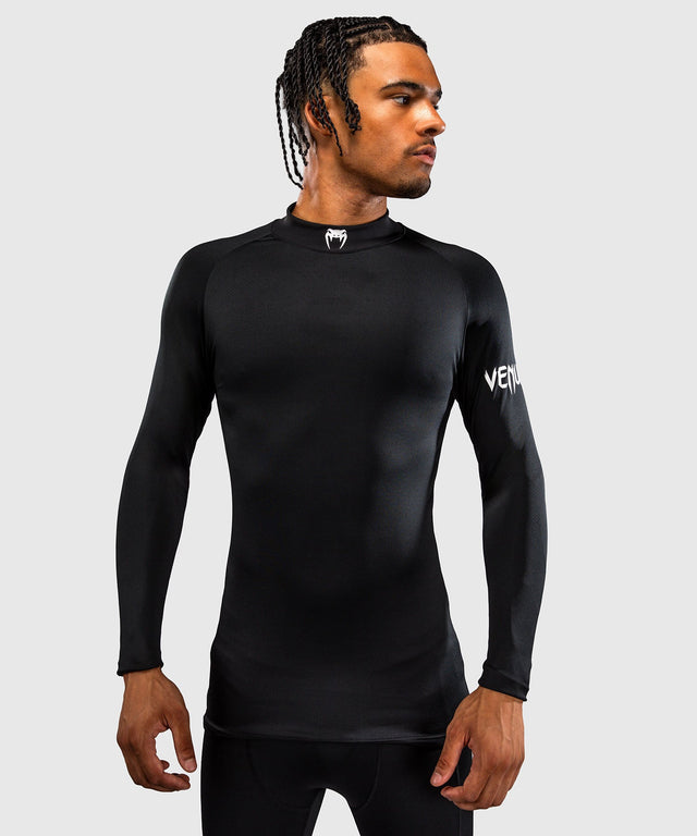 Venum Longsleeve MX Basics Lange Mouwen - Zwart/Wit