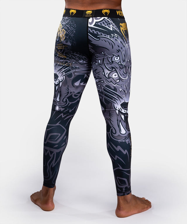 Venum Compression shorts & spats Wolf Atak - Black/Grey
