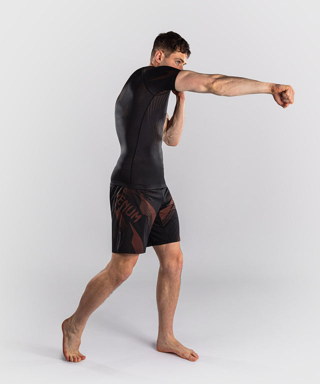 Rashguard Venum No-Gi 6.0 – Czarny/Brązowy