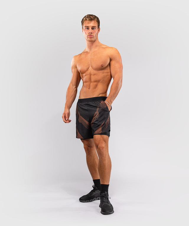Venum MMA Shorts No-Gi 6.0 - Black/Brown