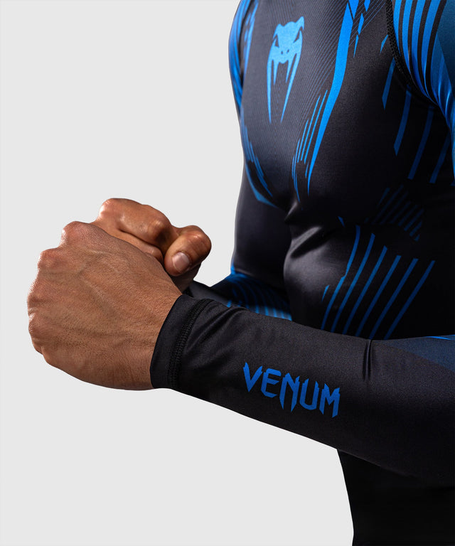 Rashguard Venum No-Gi 6.0 Mangas Compridas – Preto/Azul