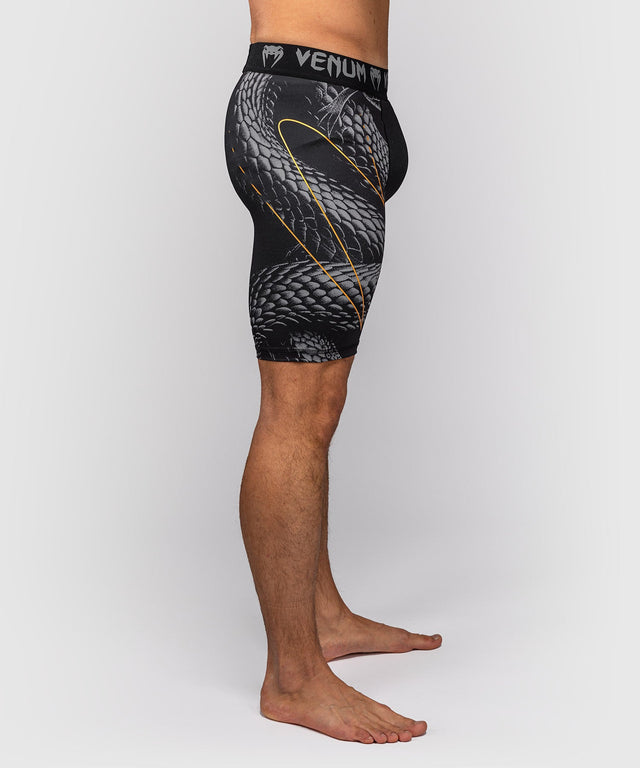 Venum Compressie Shorts Matupa - Zwart/Grijs/Goud