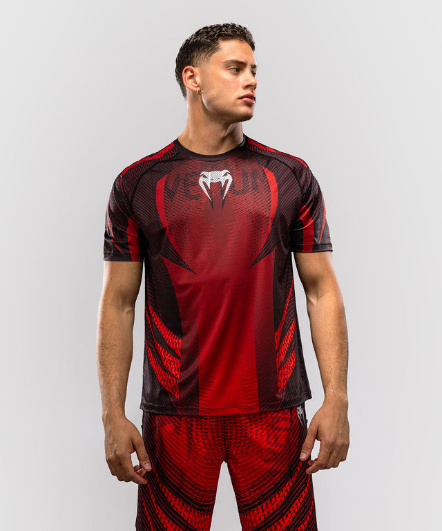 Venum T-Shirt Galactic 3.0 - Rood/Zilver