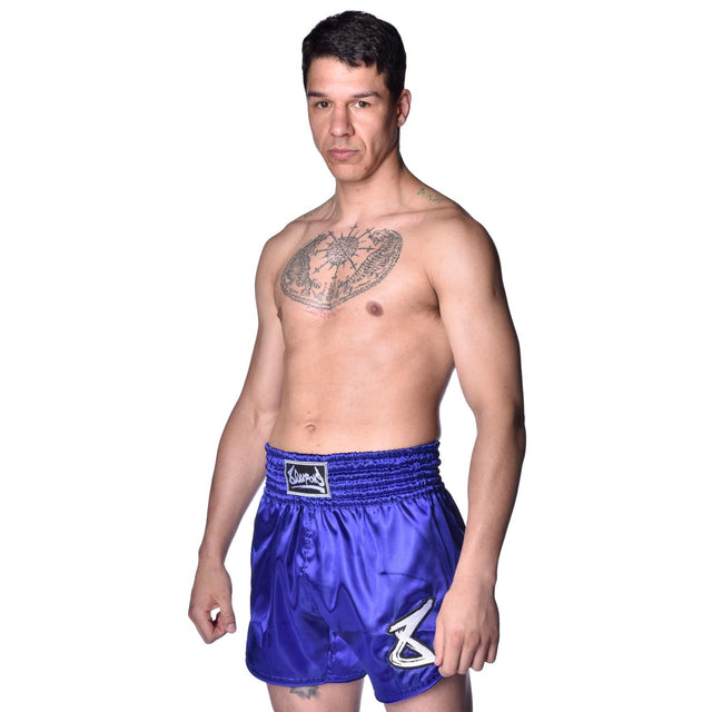 Spodenki Muay Thai 8 WEAPONS Strike – Fioletowe