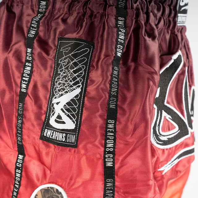 8 WEAPONS Muay Thai Shorts Vivo Sunsphere - Meerkleurig