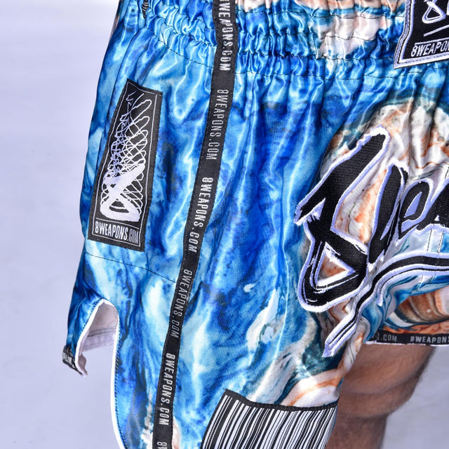 Spodenki Muay Thai 8 WEAPONS Vivo Vertigo – Wielokolorowe