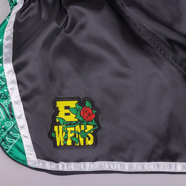 8 WEAPONS Muay Thai Shorts West Coast - Groen