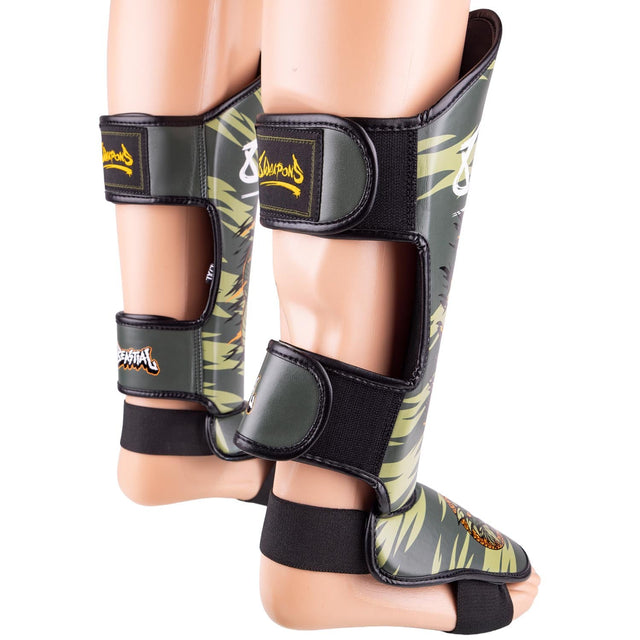 8 WEAPONS Shin guards Beastial Viper – Khaki