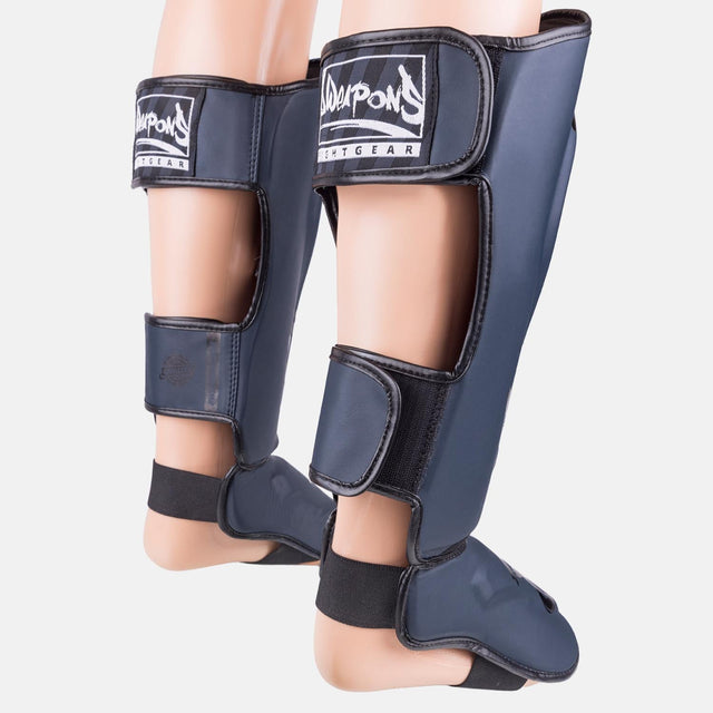 8 WEAPONS Shin guards Unlimited 2.0 – Dark blue/Black