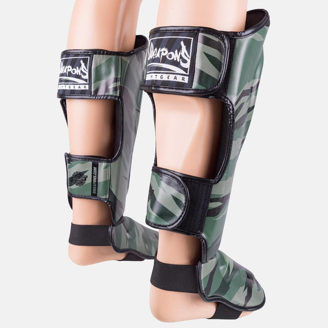 Ochraniacze na piszczele 8 WEAPONS Unlimited 2.0 – Woodland Camo