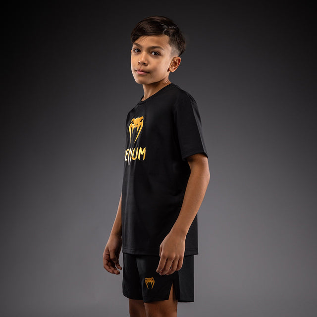 Venum T-Shirt Classic Dry Tech Kinderen - Zwart/Goud