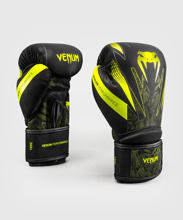 Guantoni da boxe Venum Impact Amazonia Reborn – Nero/Verde