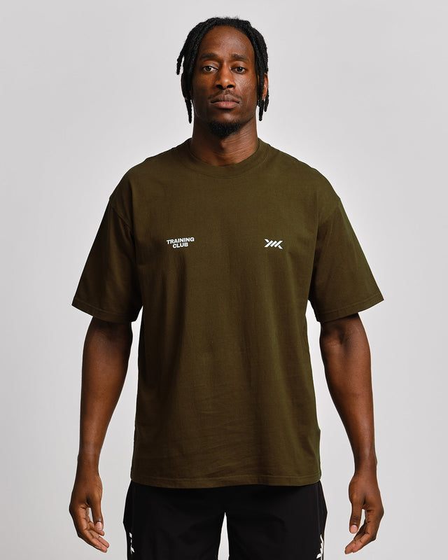 Koszulka treningowa Caged Training Club – Khaki