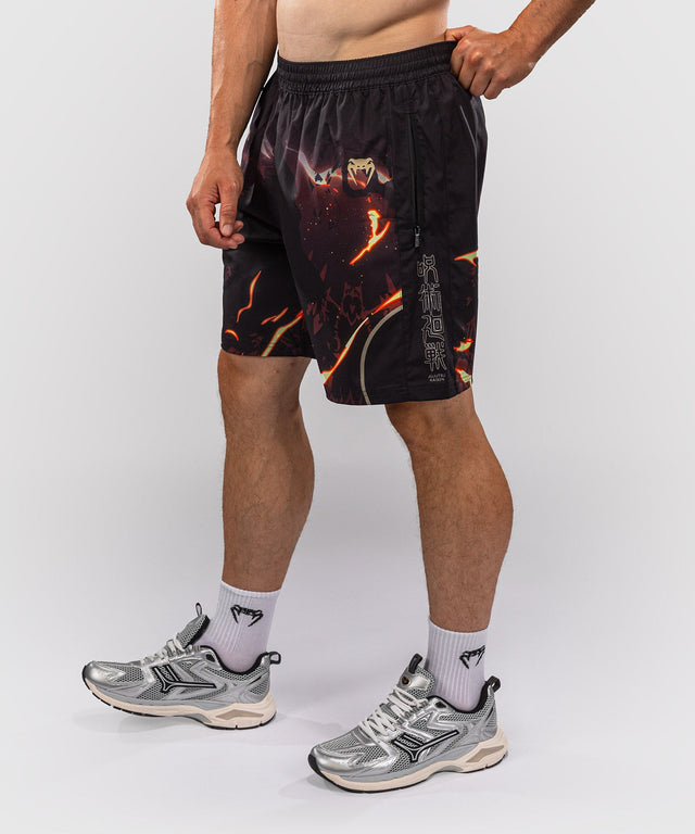 Venum Trainingsshorts Sukuna - Zwart/Lichtbeige