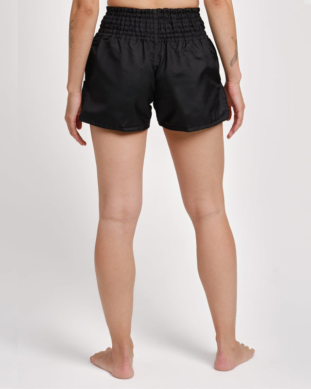Caged Classic Muay Thai Shorts - Black