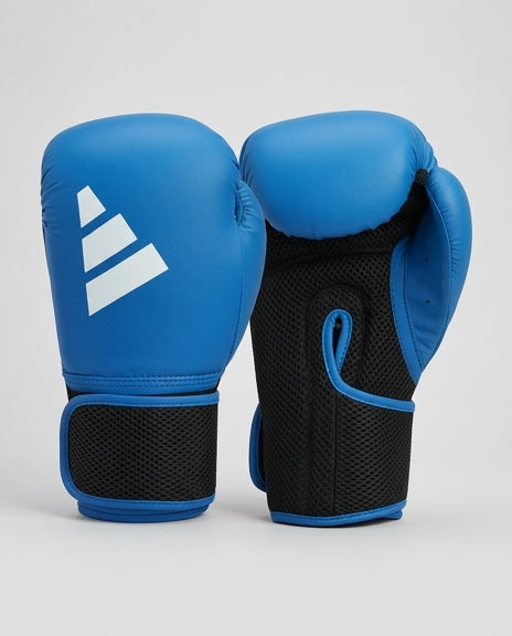 Adidas Bokshandschoenen Hybrid 25 - Blauw
