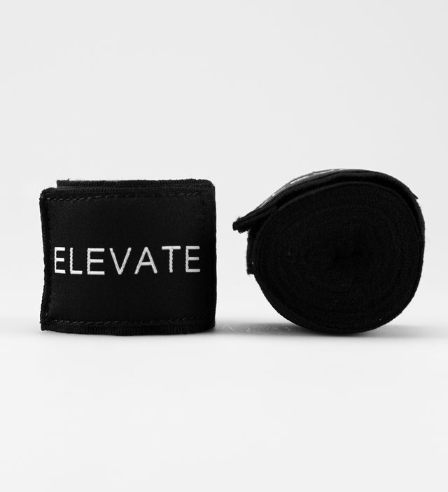 Bandaże bokserskie Elevate Prime – Czarne