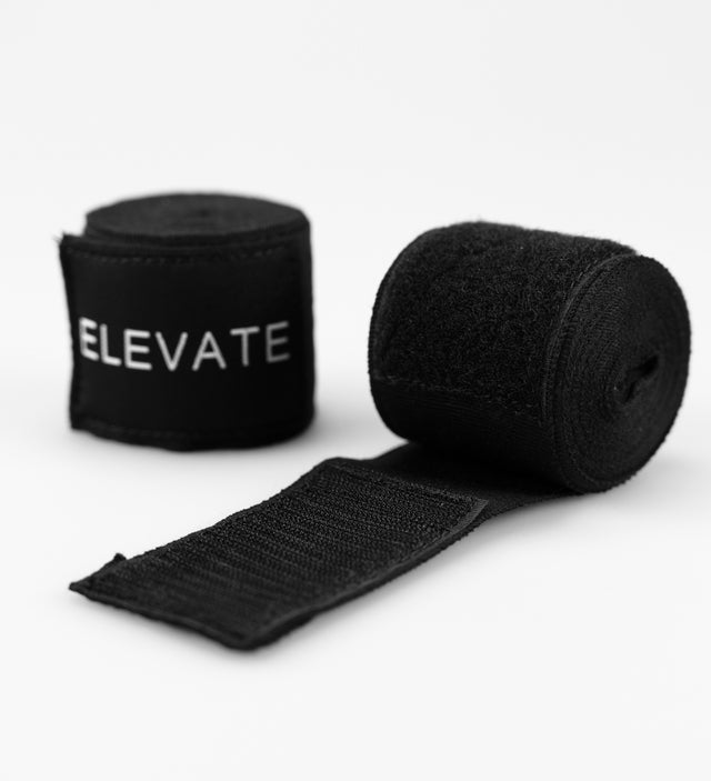 Bandaże bokserskie Elevate Prime – Czarne