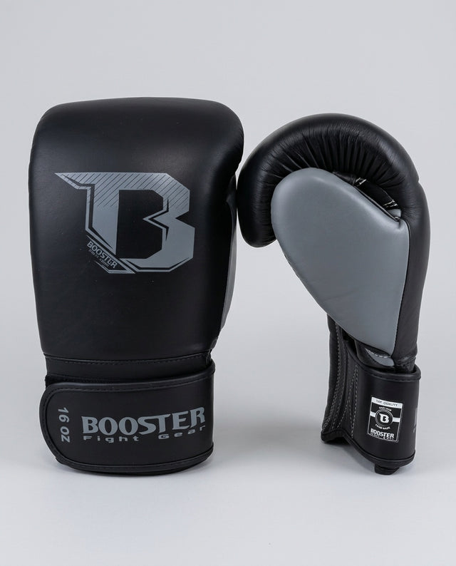 Booster Boxing Gloves Rapid Strike - Black/Grey