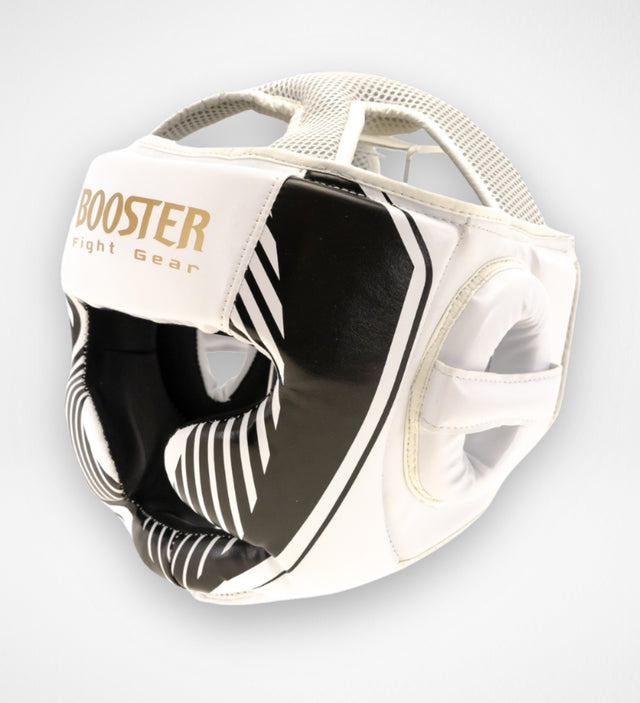 Booster Head Protector BFG/HG Bangkok - White/Black/Gold