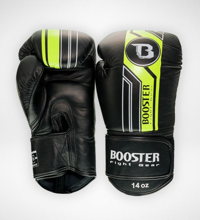 Booster Boxing Gloves V9 - Black/Yellow