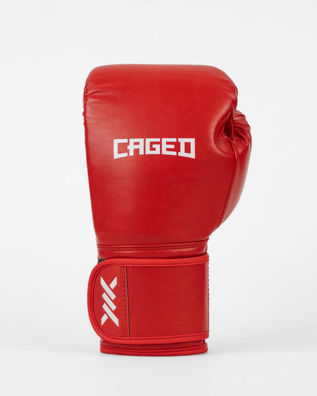 Caged Bokshandschoenen Core - Rood/Wit