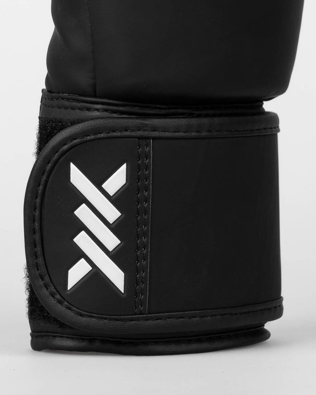 Caged Spark Kids Boxing Gloves – Matte Black/White