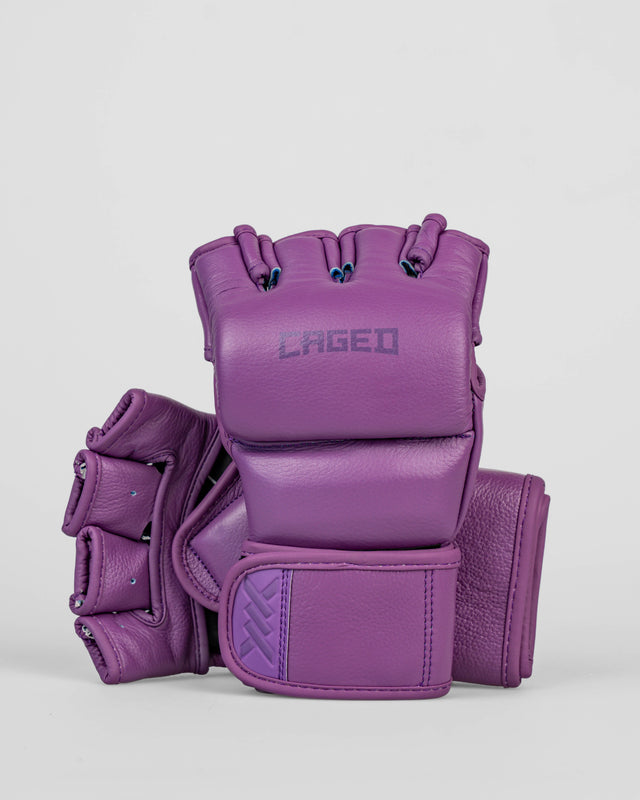 Caged MMA Gloves 'X' Series - Purple