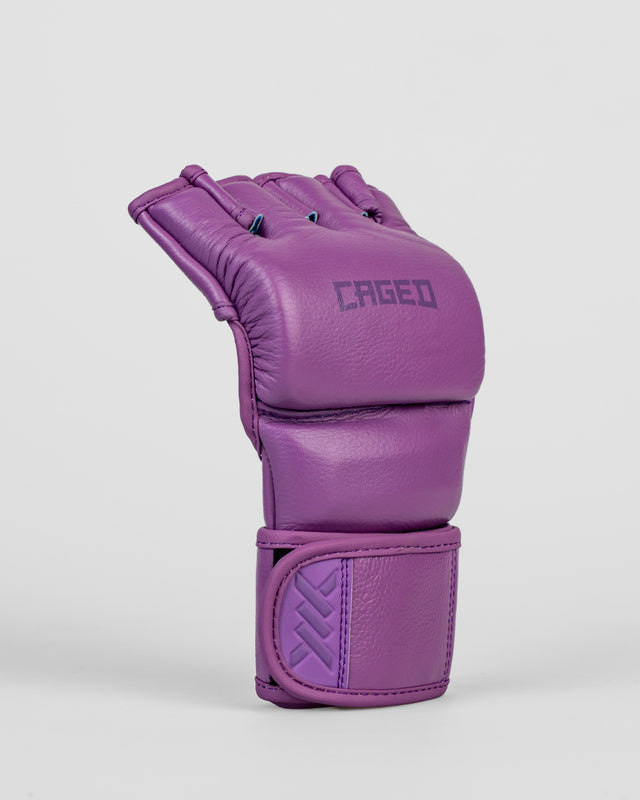 Caged MMA Gloves 'X' Series - Purple