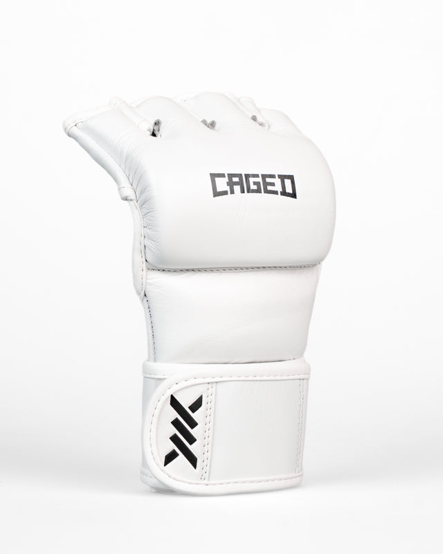 Caged MMA Handschoenen 'X' Series - Wit/Zwart
