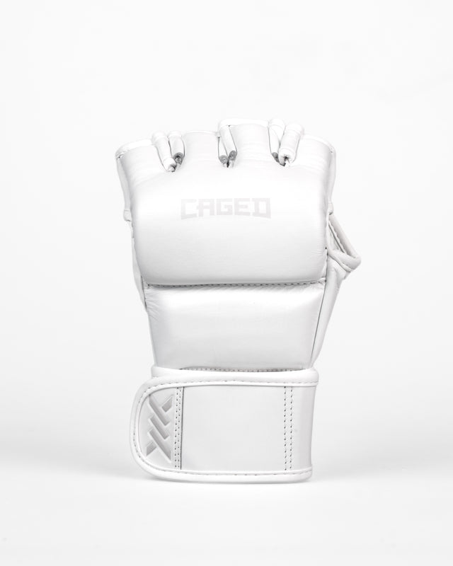 Rękawice MMA Caged 'X' Series – Białe/Białe
