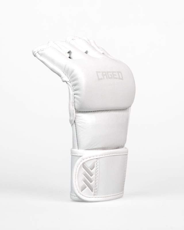 Rękawice MMA Caged 'X' Series – Białe/Białe