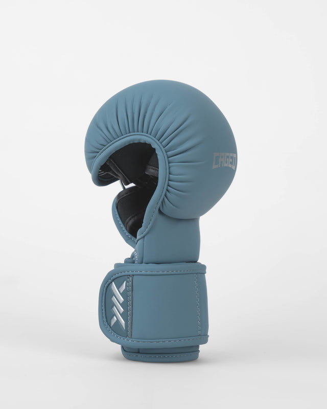 Rękawice MMA sparingowe Caged Shadow – Midnight Blue