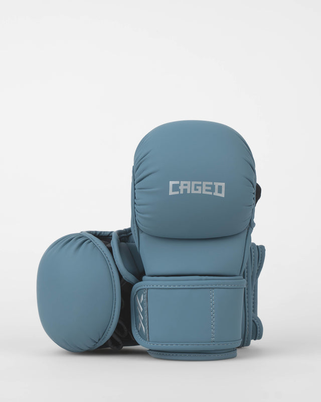 Rękawice MMA sparingowe Caged Shadow – Midnight Blue