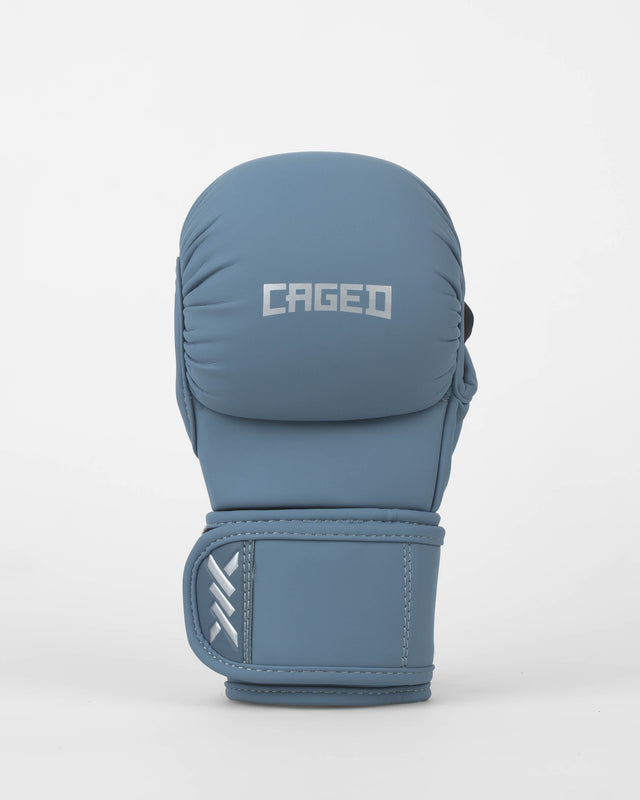 Rękawice MMA sparingowe Caged Shadow – Midnight Blue