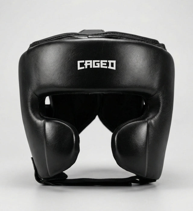 Kask bokserski Caged 'X' Series – Czarny