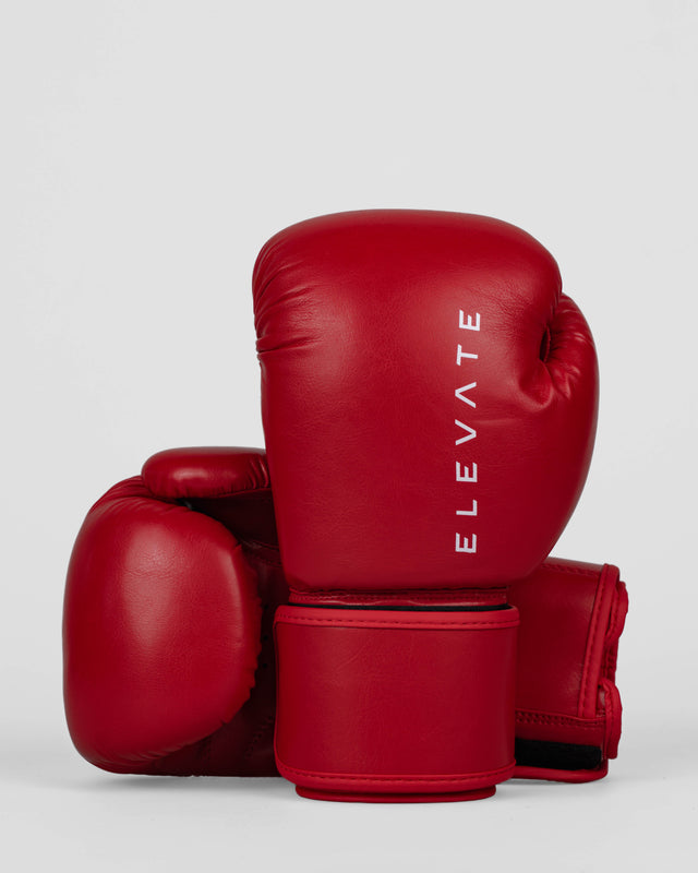 Elevate Bokshandschoenen Prime Kinderen - Rood/Wit